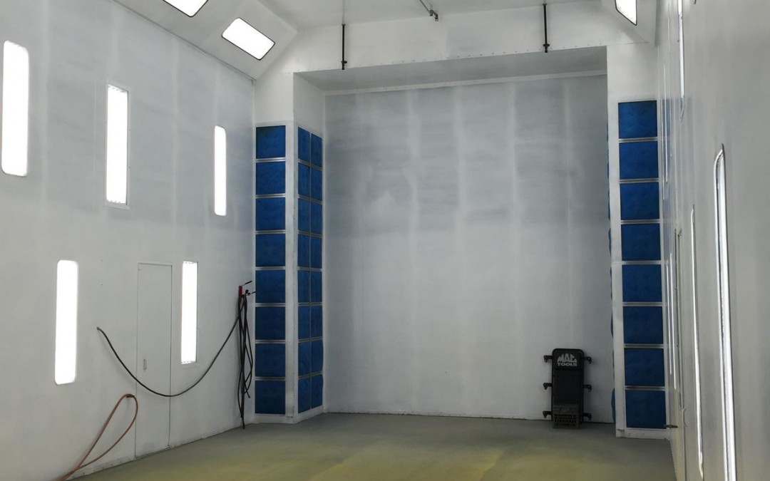 Helicopter Spray Booth System 1
